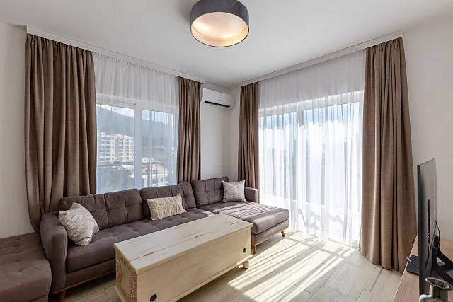 Luxury Two-Bedroom Apartment 64 m² with Panoramic Sea View